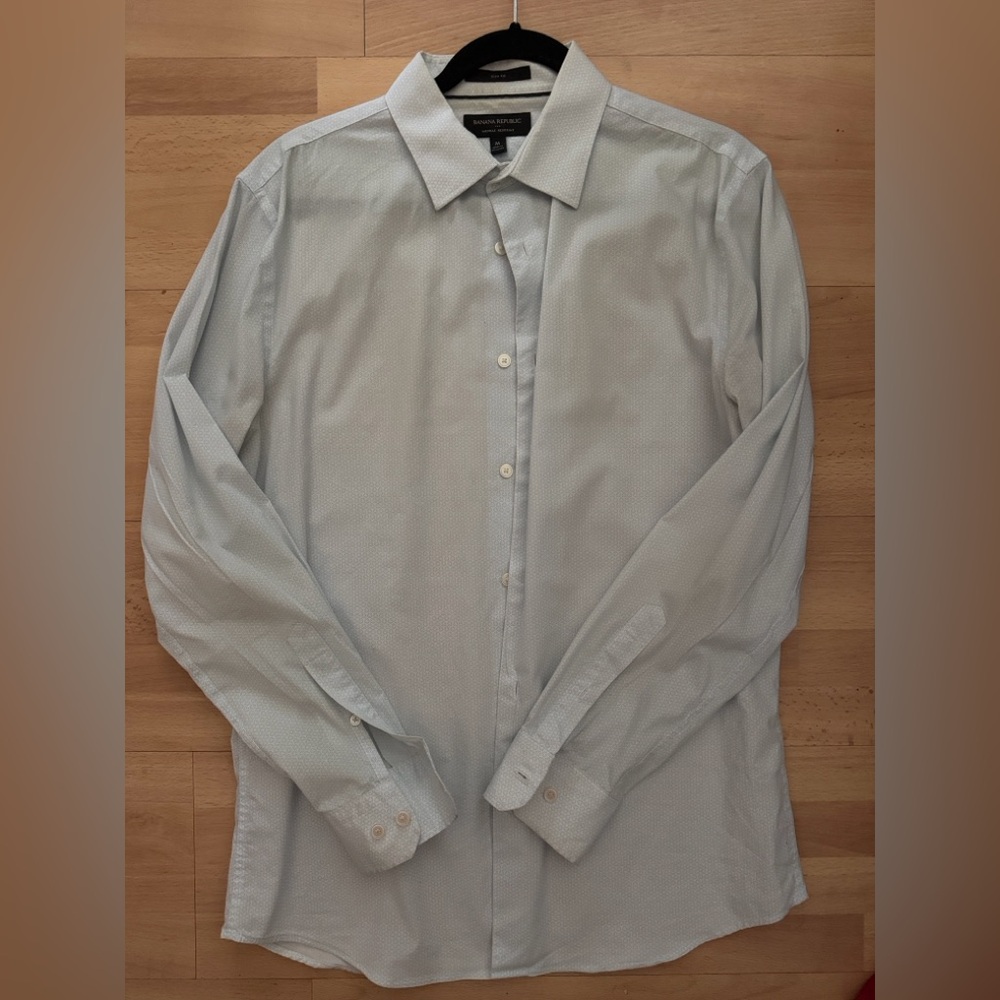 Banana Republic Sky Blue Dress Shirt